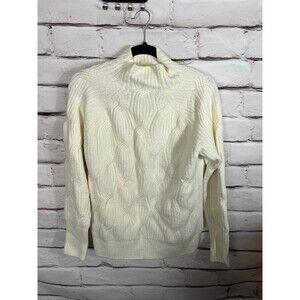 Amazon Essentials Womens Size M White Long Sleeve Sweater